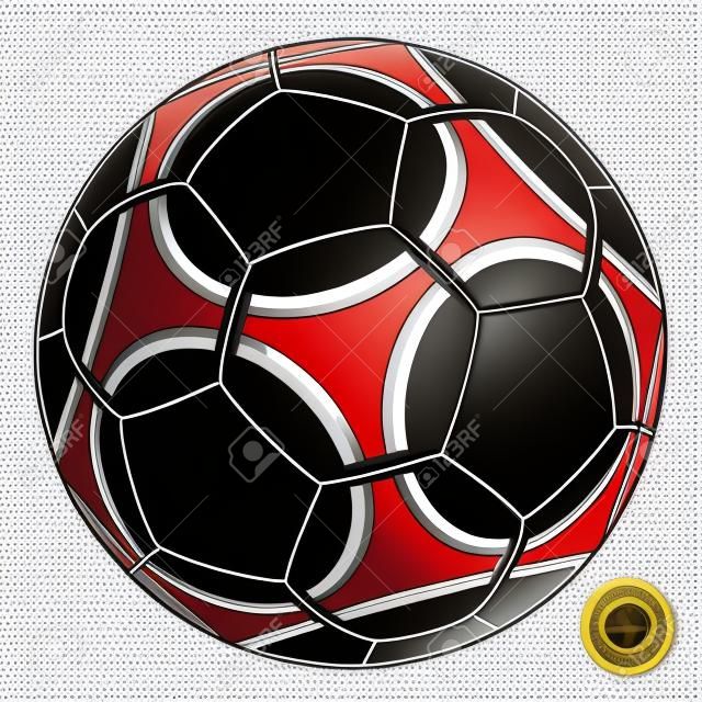 Vector De Pelota De Fútbol Ilustraciones svg, vectoriales, clip art  vectorizado libre de derechos. Image 11519847