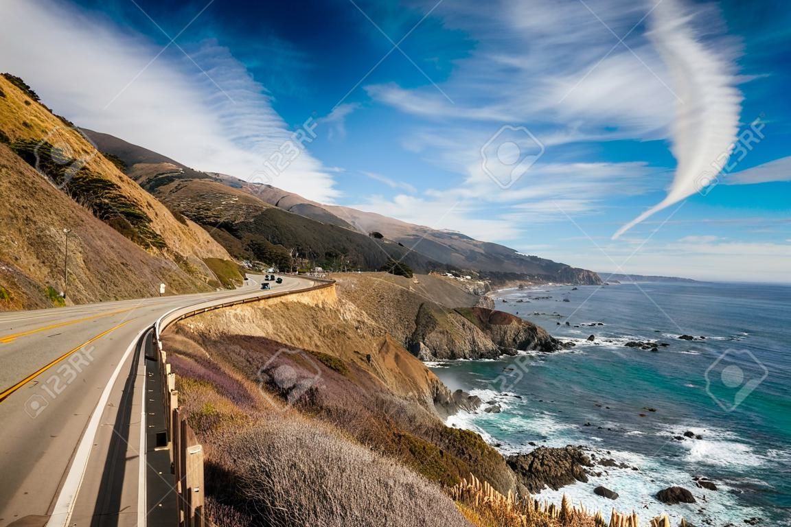 태평양 연안, 캘리포니아에 고속도로 1입니다.