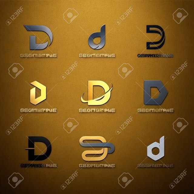 D logo design