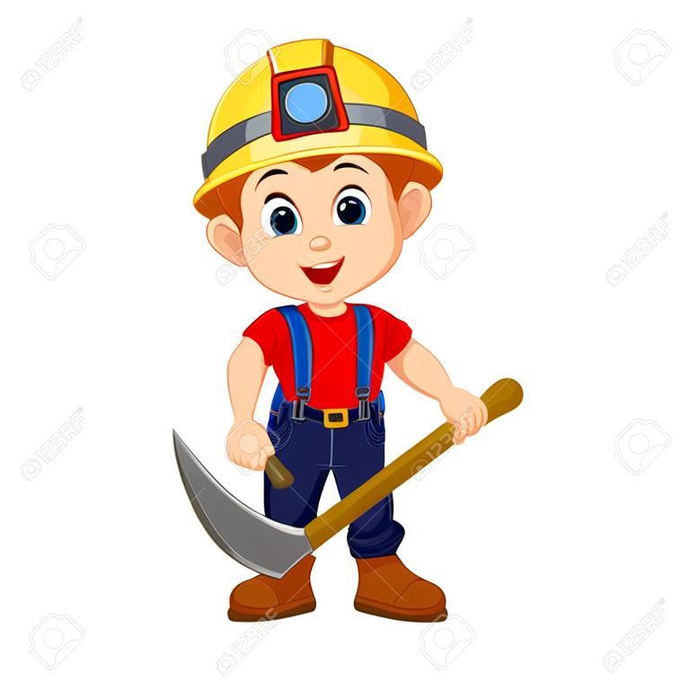 miners boy cartoon
