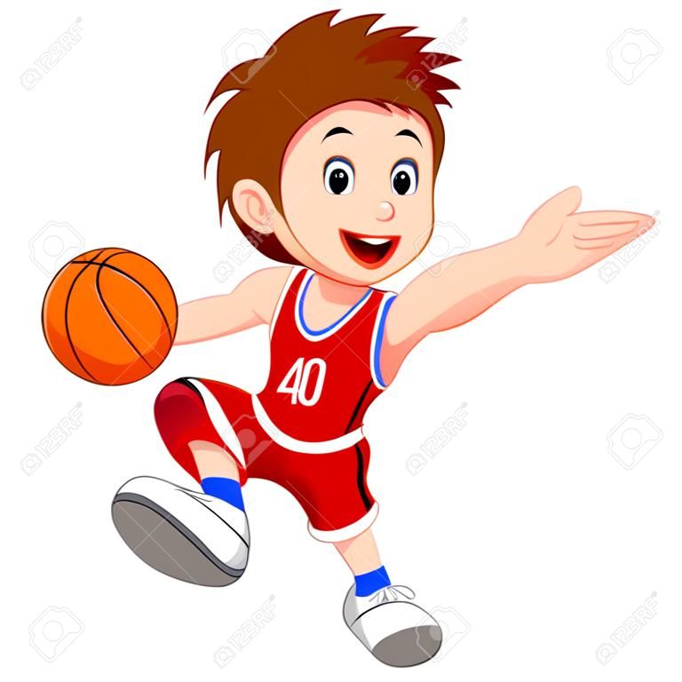 Мальчик баскетболист