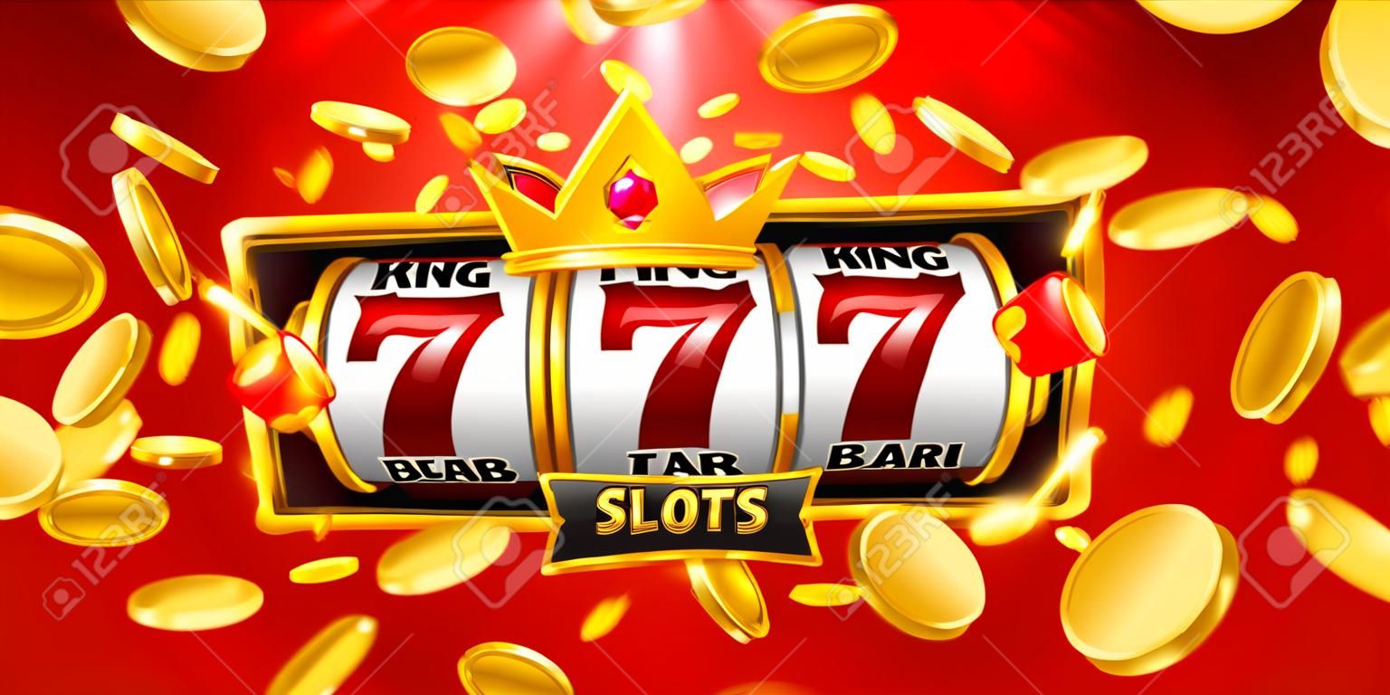 King automaty 777 banerowe kasyno na czerwonym sztandarze