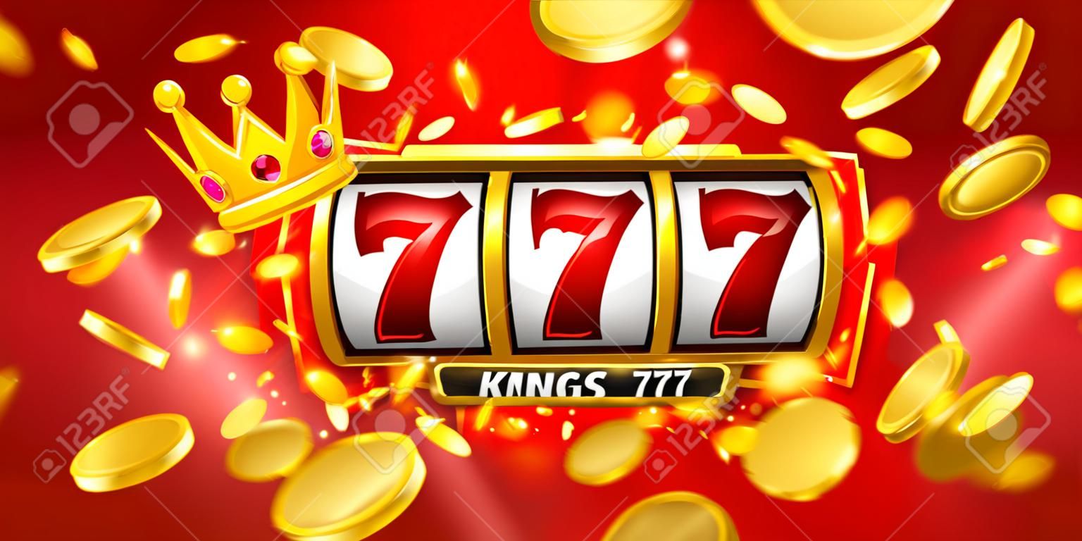 King automaty 777 banerowe kasyno na czerwonym sztandarze