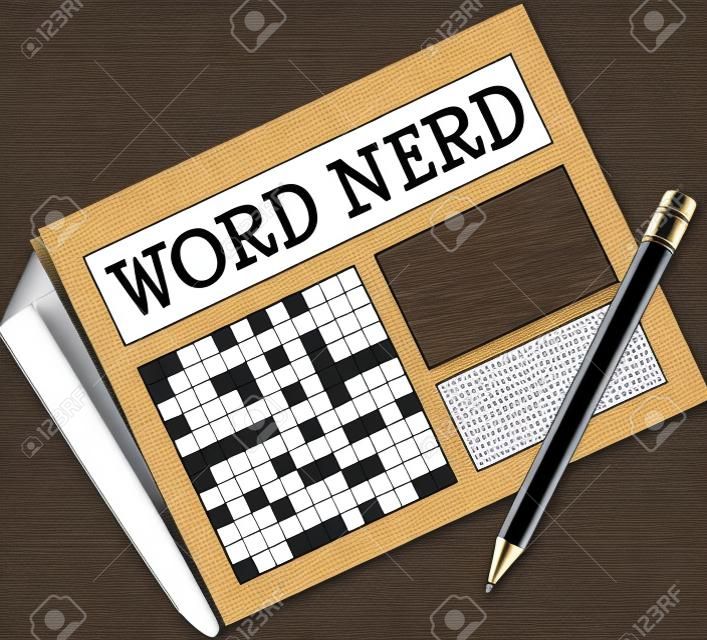 Use this image of a crossword puzzle in your next design.