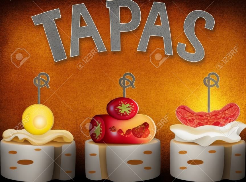 타파스와 스페인 문화를 축하합니다.