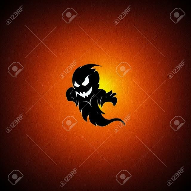 Ghost logo inspiration , Halloween logo.