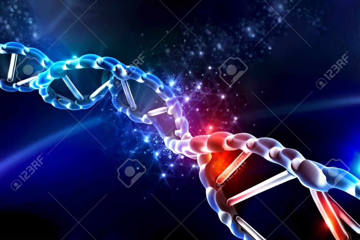 DNA數碼插畫