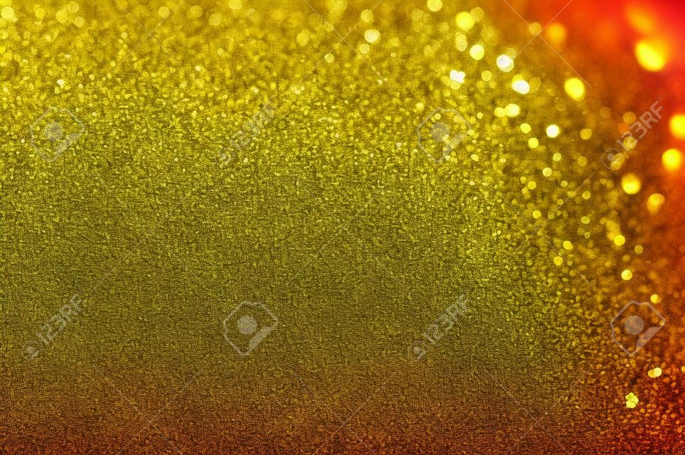 Gold glitter background Defocused abstract