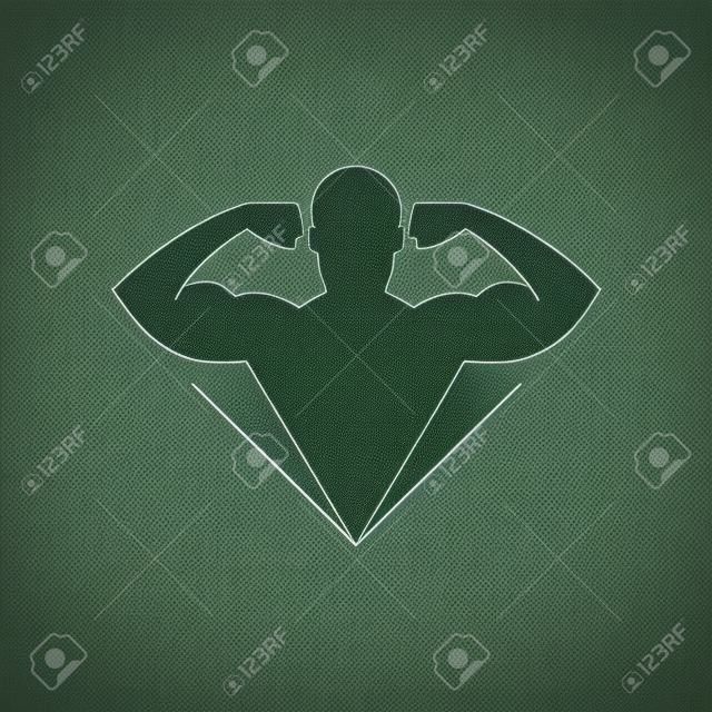 fitness vector logo design template,design for gym and fitness