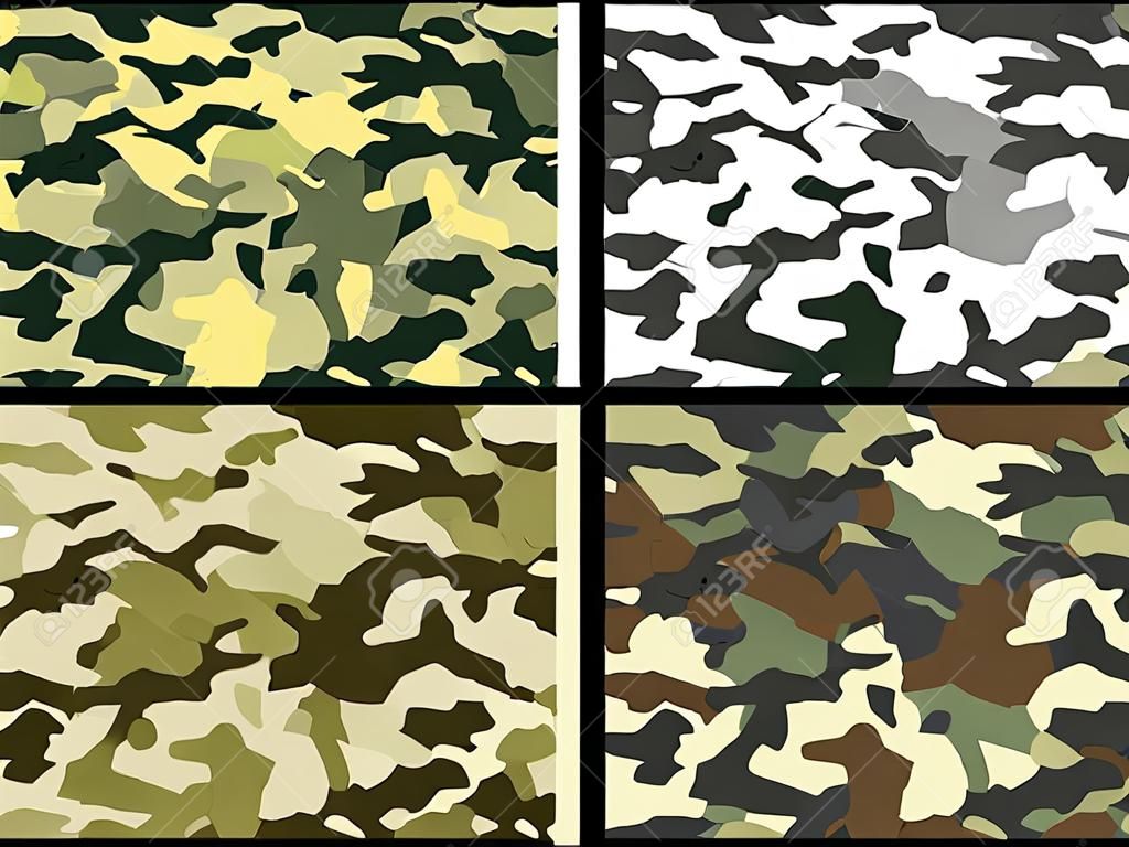 Military camouflage collection 
