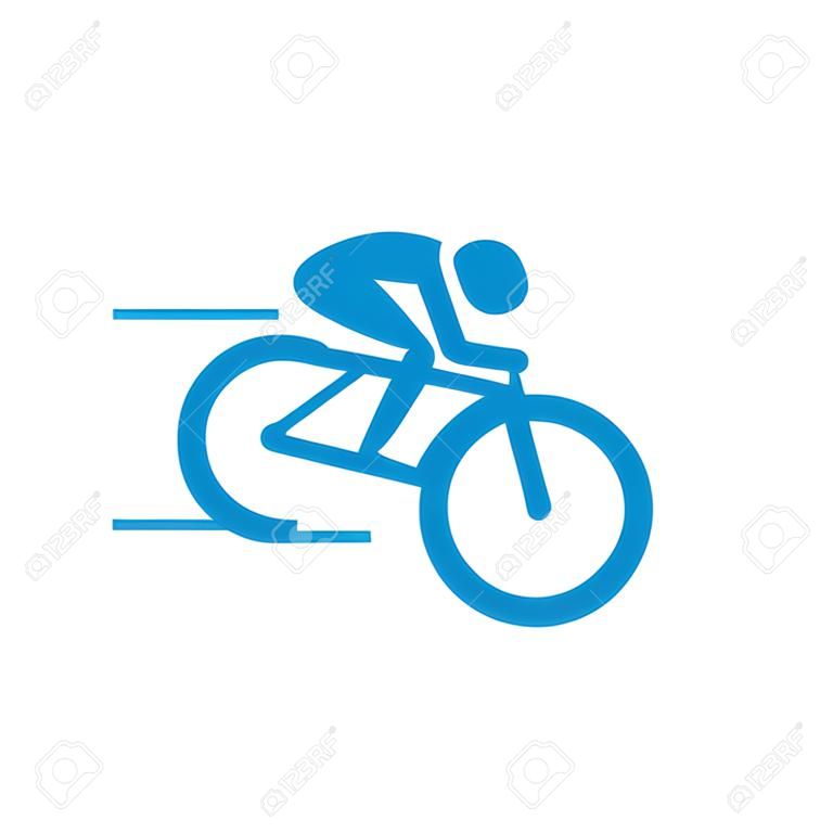 Isolated sport icon on a white background