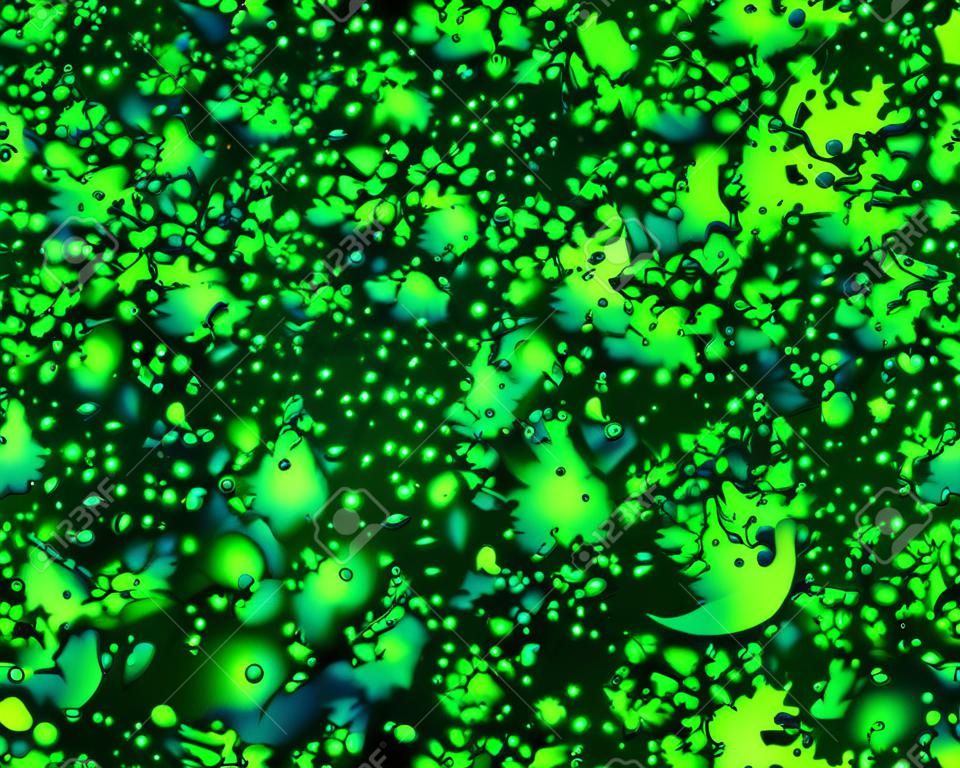 Futurystyczny projekt tła z pięknymi kolorowymi iskrami Wielkiego Wybuchu w stworzeniu wszechświata