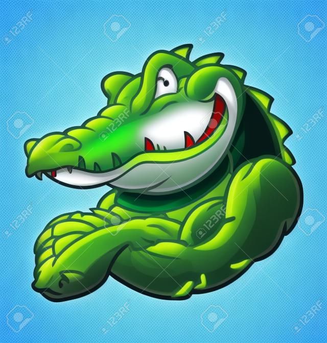 Maskotka krokodyl