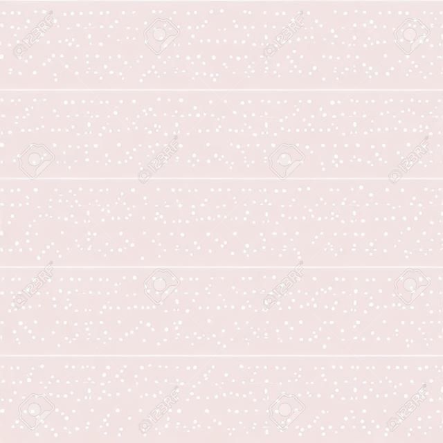 Vector sin patrón con pequeños lunares blancos sobre un fondo rosa pastel. Para las tarjetas, álbumes, fondos, artes, artesanías, tejidos, decoración o libros de recuerdos.
