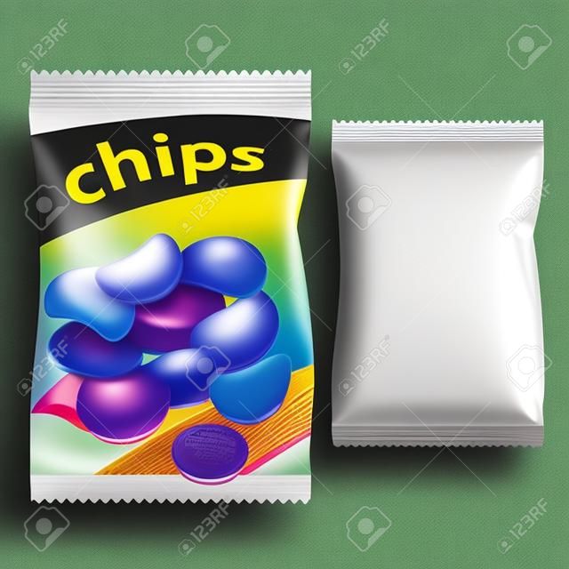 envasado de chips, diseño de envases