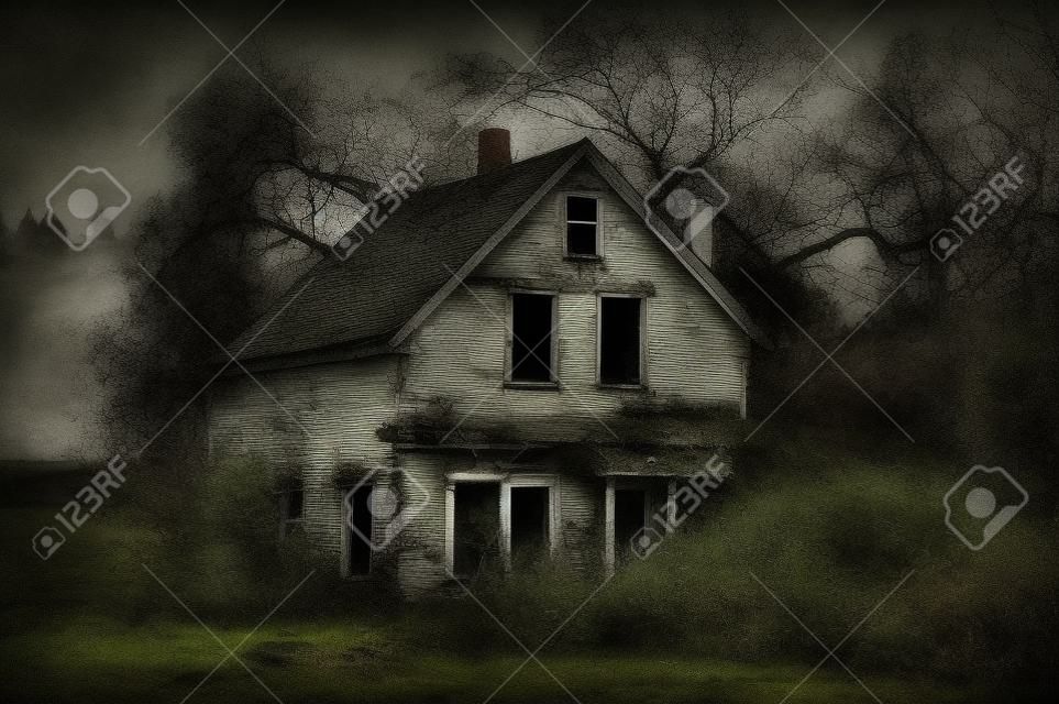 Creepy old house