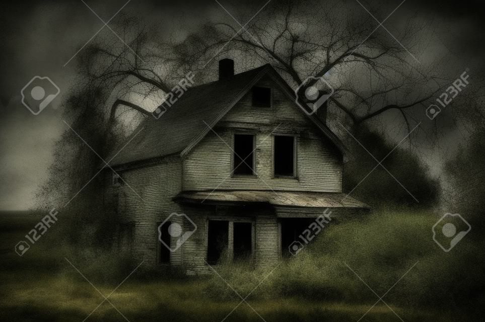 Creepy old house