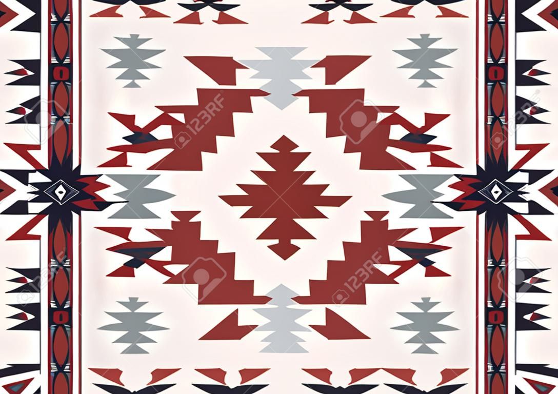 Abstract ethnic background. Navajo design