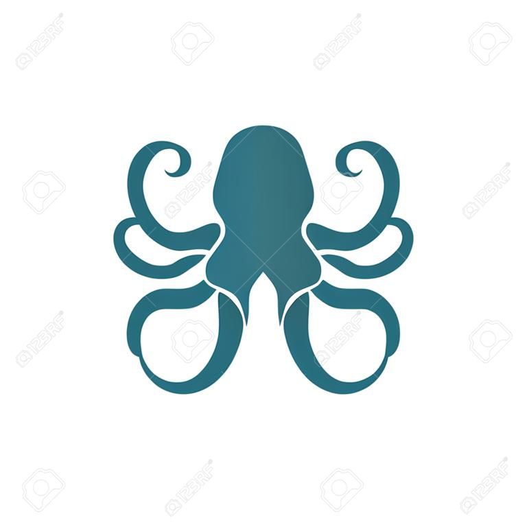 Octopus logo design vector, octopus logo design, simple octopus vector