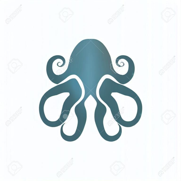 Octopus logo design vector, octopus logo design, simple octopus vector