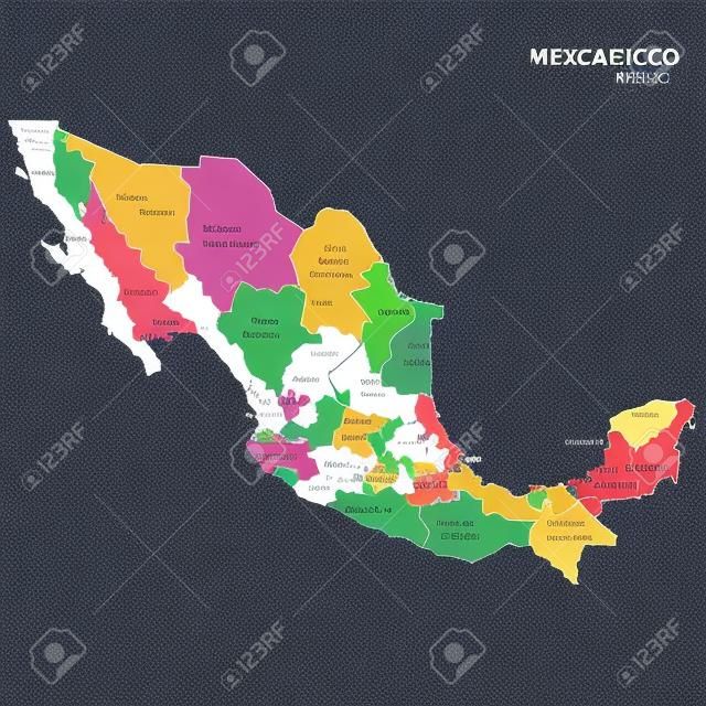Países mapa México