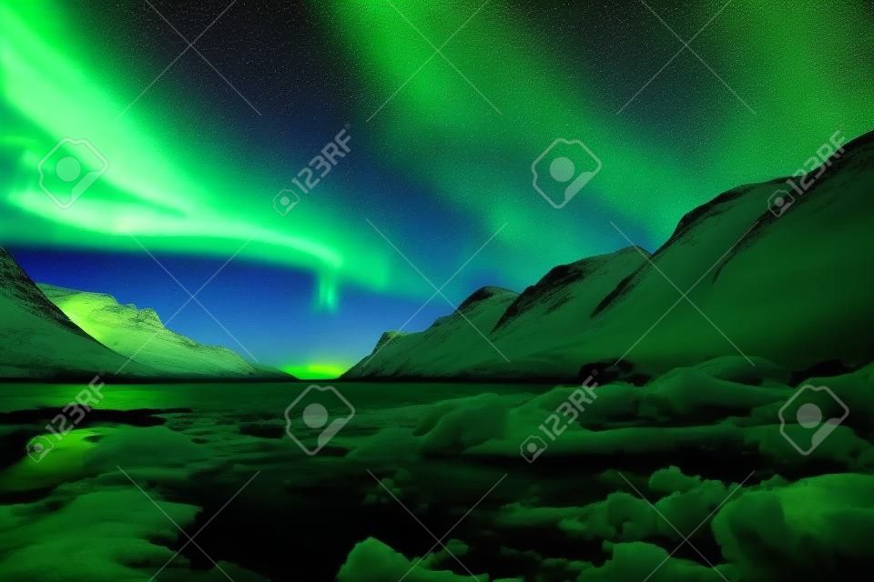 Northern Lights Aurora Borealis in Norwegen