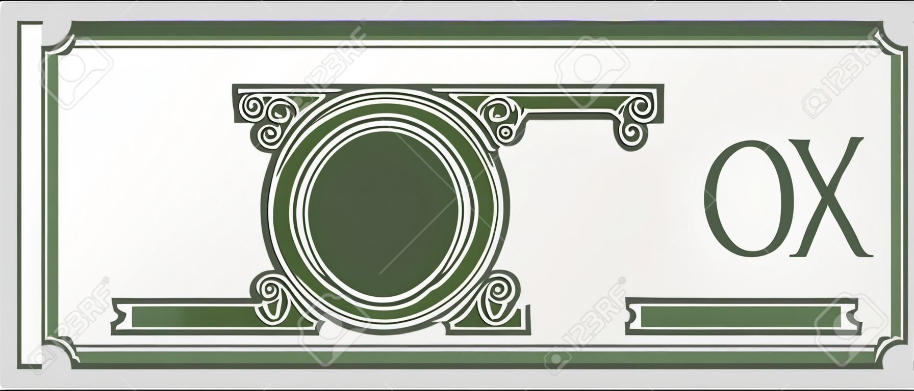 Blank Bank note