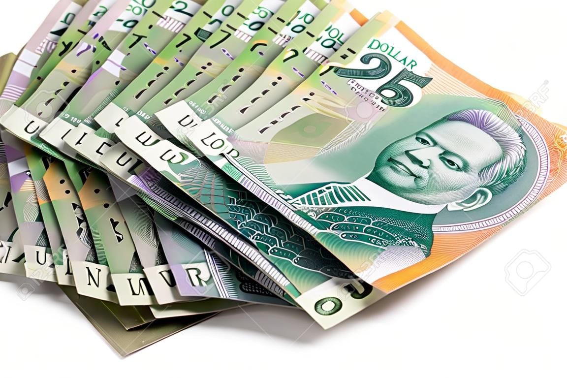 Dollar-Noten in Neuseeland Währung