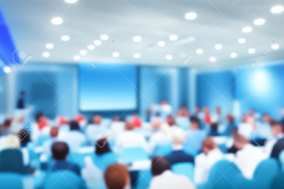 Abstract blur Conferência de Negócios e Apresentação