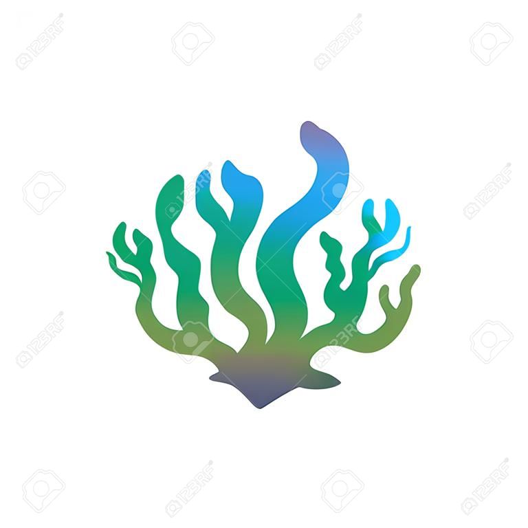 Corals icon logo design and symbol illustration vector