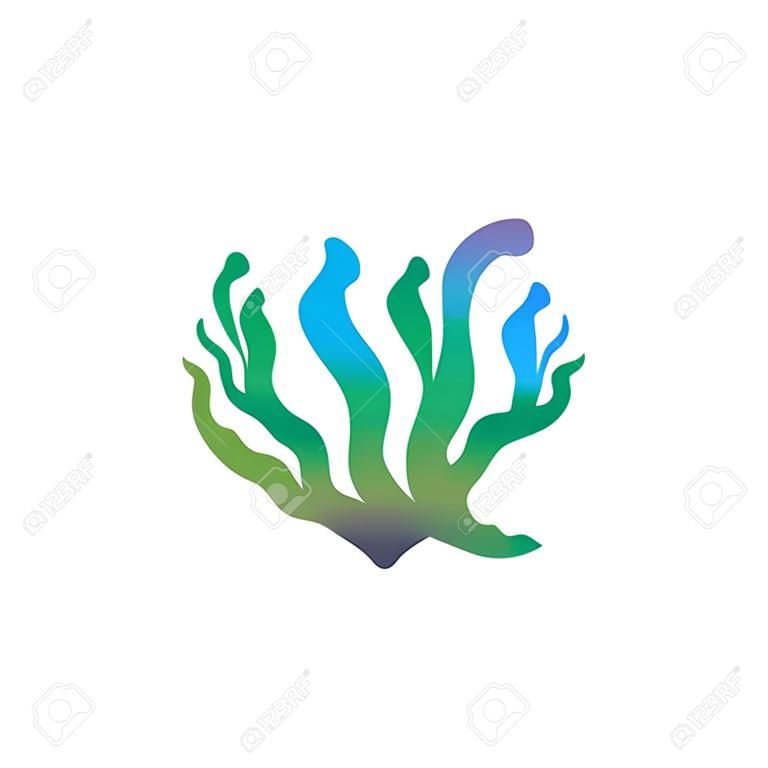 Corals icon logo design and symbol illustration vector