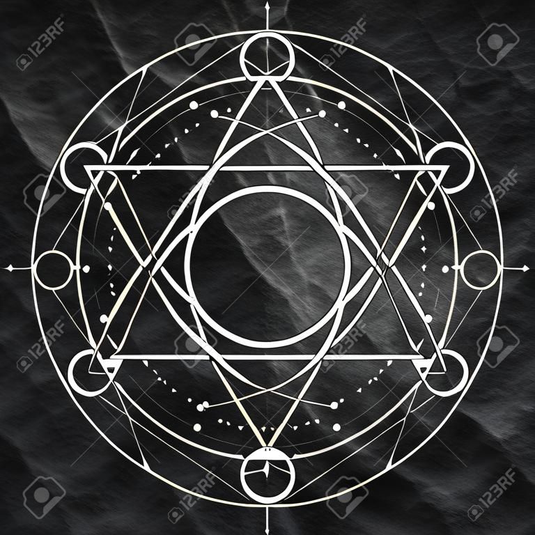 Simbolo mistico della geometria.