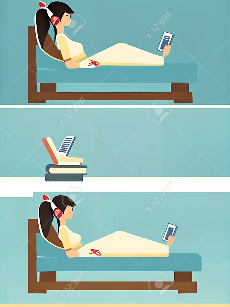 Best and worst positions for read a book