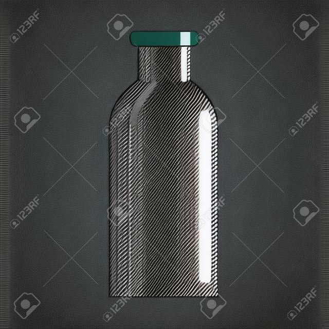Kitchen glass jar isolated vector illustration graphic design
