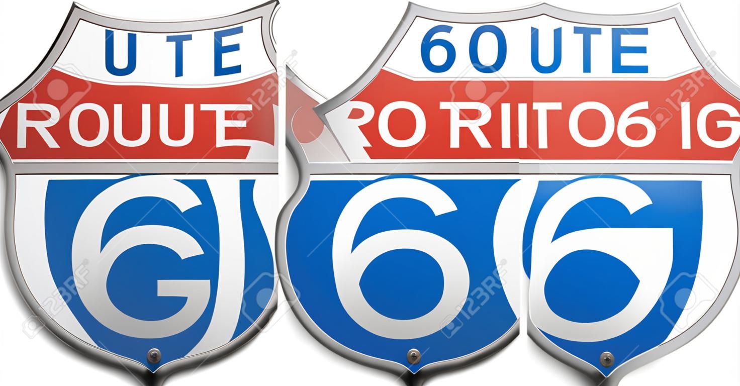 Route 66 signes
