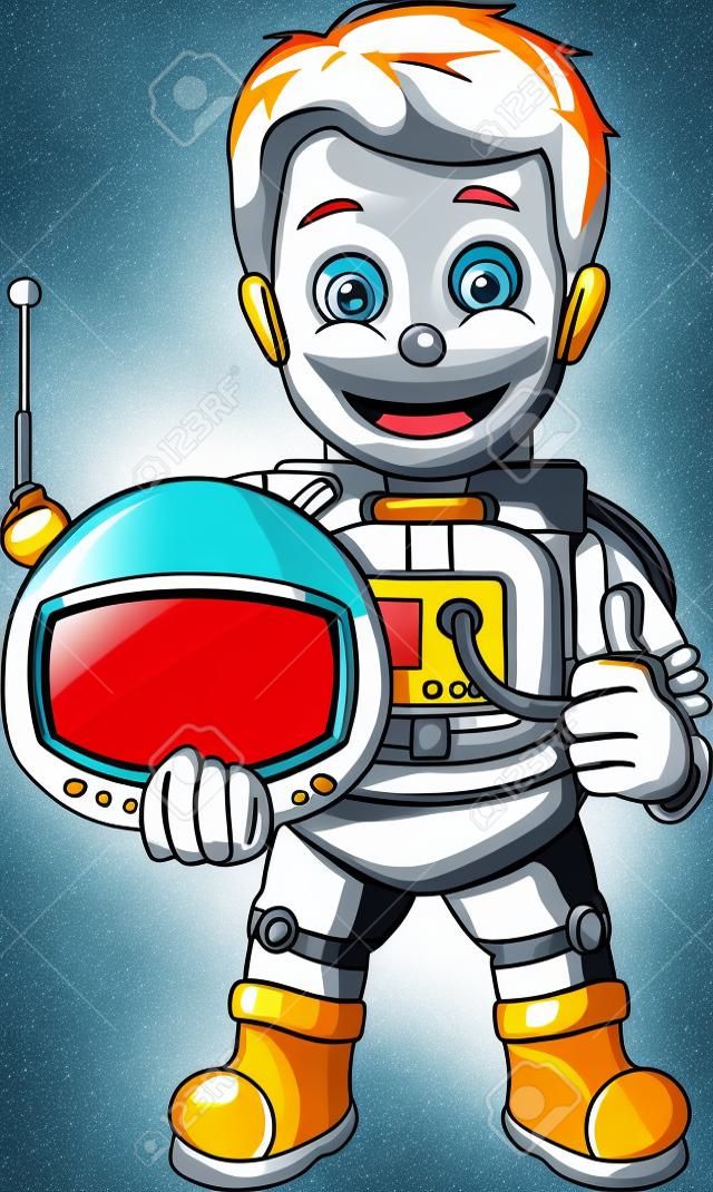 Cartoon Astronaut voor u ontwerpen