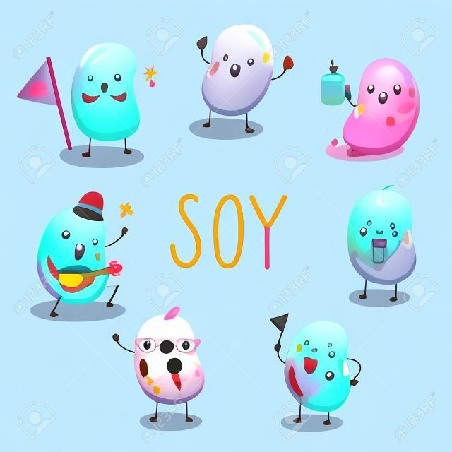 character cartoon cute soy