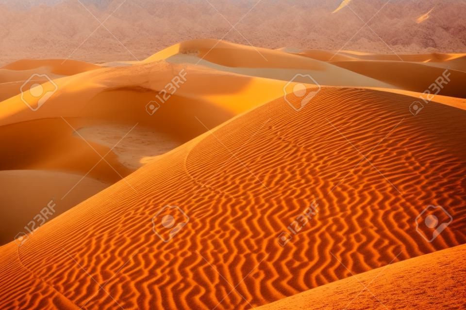 Avant le coucher du soleil dans le désert, nice oman.