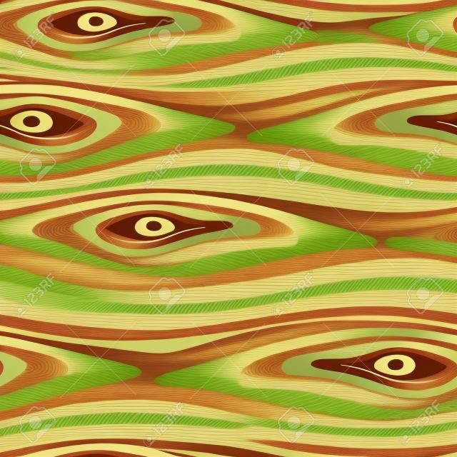 wood tree texture seamless pattern cartoon style