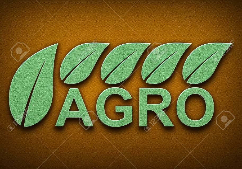 Agro symbol - ilustracja