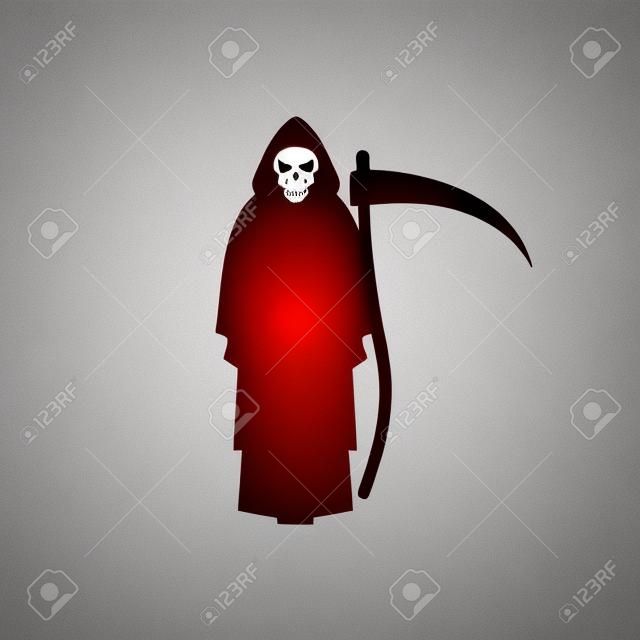 Reaper icon icon on white background. Reaper icon for graphic and web design