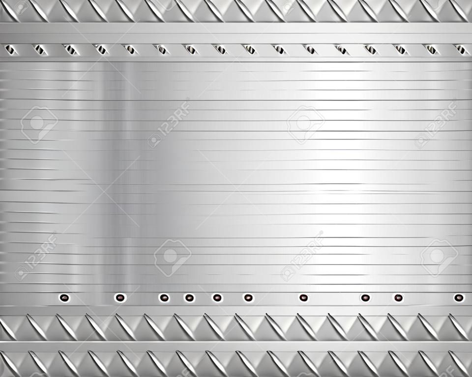 Pattern of metal texture background.Vector illustration.
