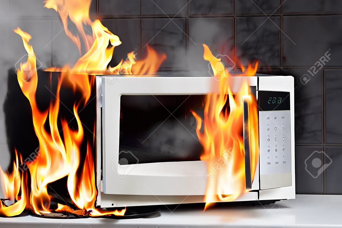 Microwave oven burns, house fire due to improper operation, spontaneous combustion of faulty appliances