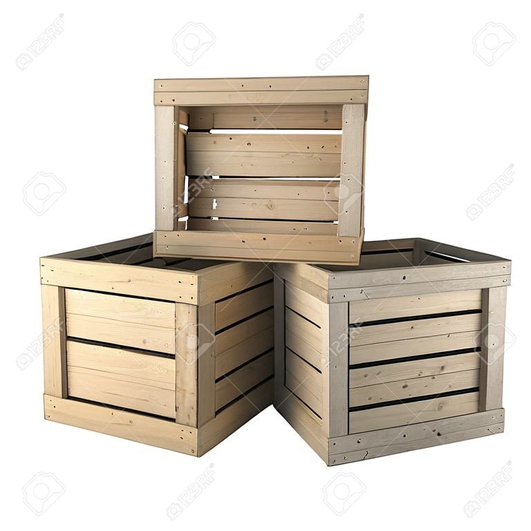 Les caisses en bois