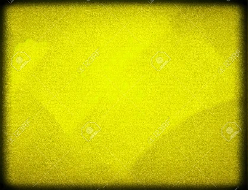 grunge texture yellow color isolated