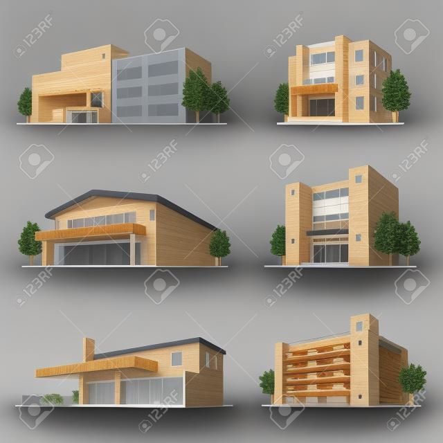 建筑立体图