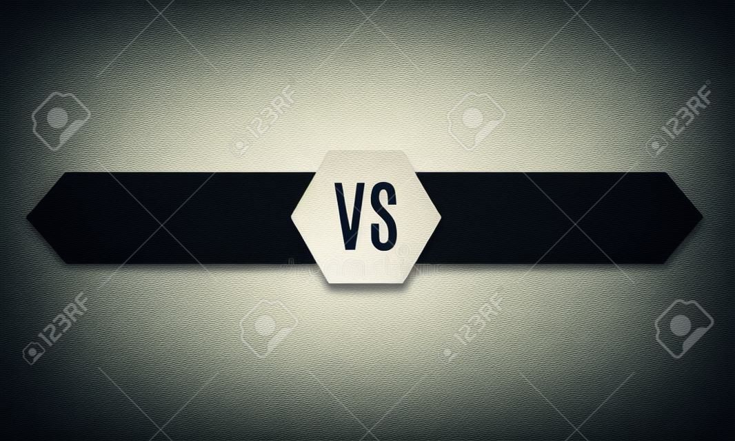Versus icon. VS Vector Letters Illustration. Competition Icon. Fight Symbol. Vector