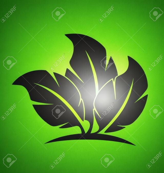 Логотип экологического листа