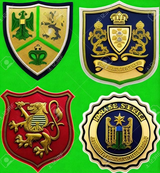 escudo emblema heráldico clássico real