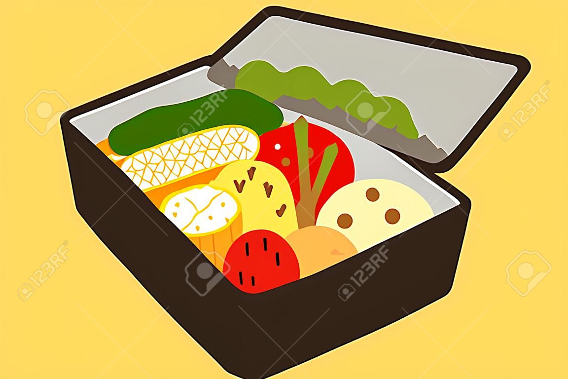 Lunch box for Japanese holidaymakers